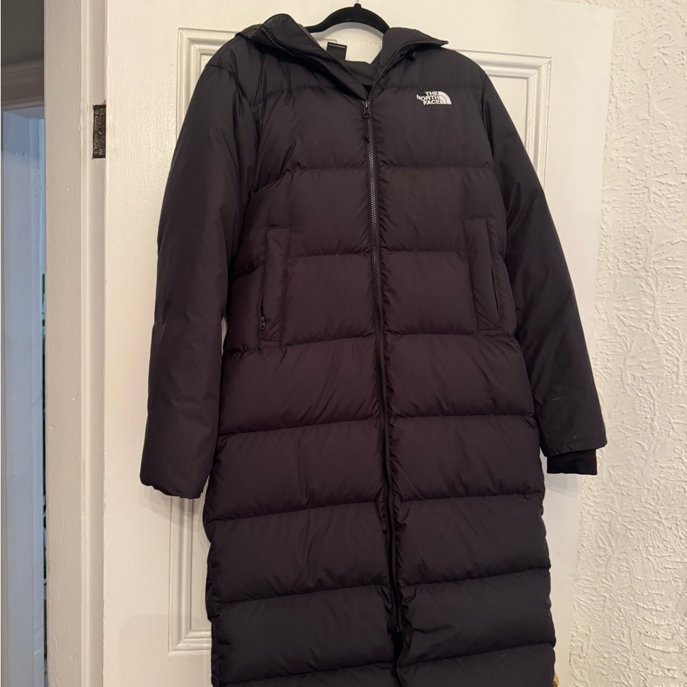 The North Face Women's Long Black Puffer Jacket
